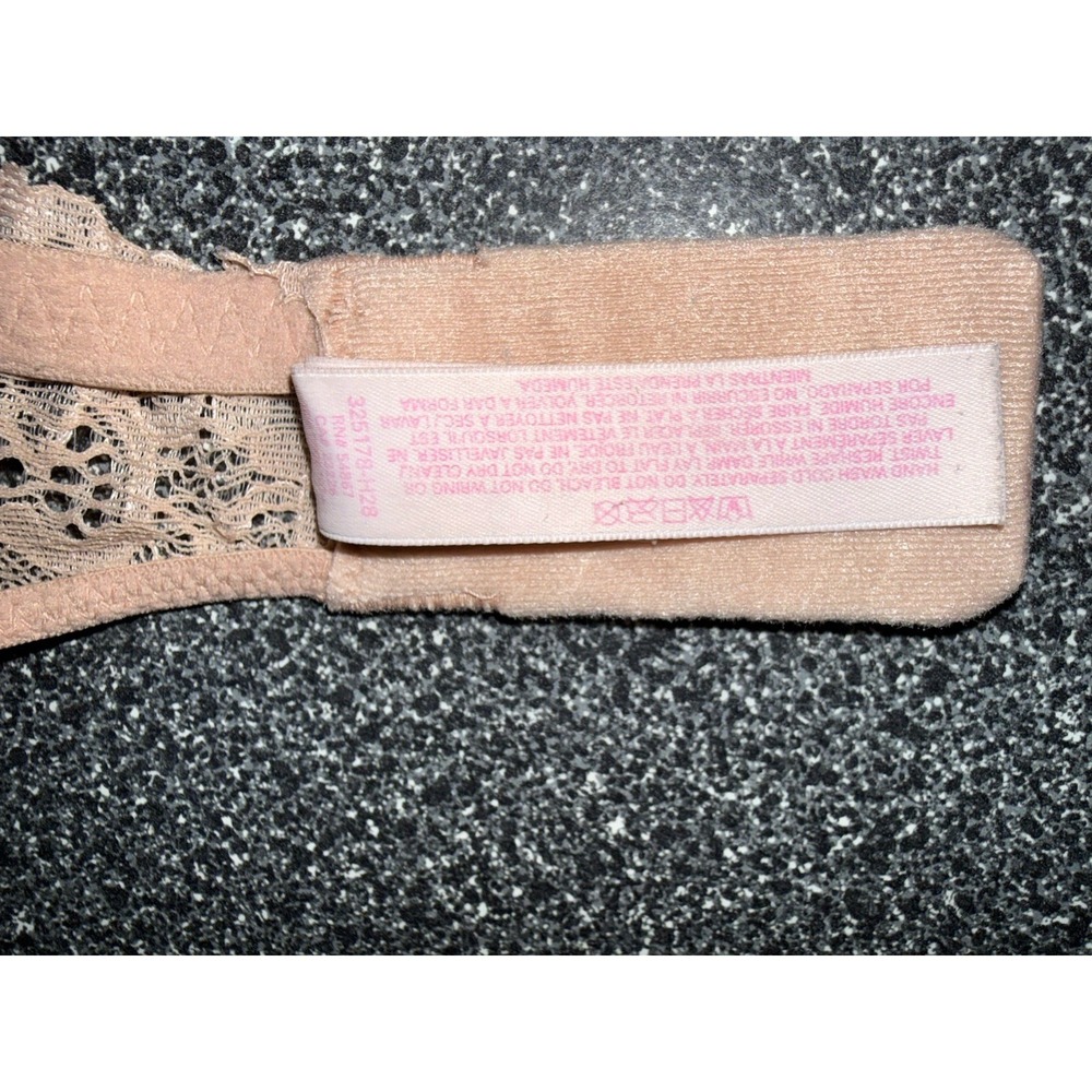 Victorias Secret Dream Angels Lined Demi Beige Size‎ 32DD - Picture 7 of 11